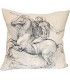 housse de coussin Cavalier de Vinci Ref. 8156 - ©tapisseries d'Halluin