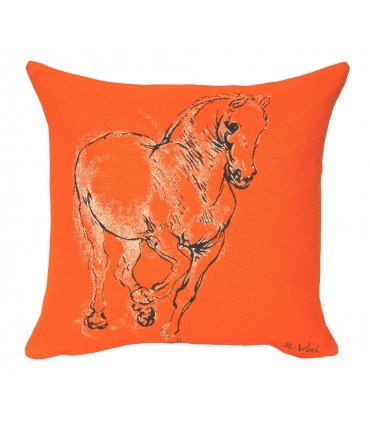 Cushion  Da Vinci Ref. 8564 - HAlluin tapestry