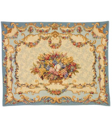 TAPISSERIE BOUQUET TRIANON Lemon - Tapisserie d'Halluin