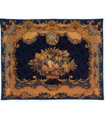 TAPISSERIE BOUQUET TRIANON Nuit - Tapisserie d'Halluin