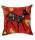 coussin biche rouge Ref. 8302 - ©tapisserie d'halluin