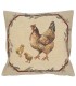 coussin poule cocotte Ref. 7876 - ©tapisseries d'halluin