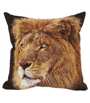 Cushion lion Ref. 8687 - Halluin tapestry