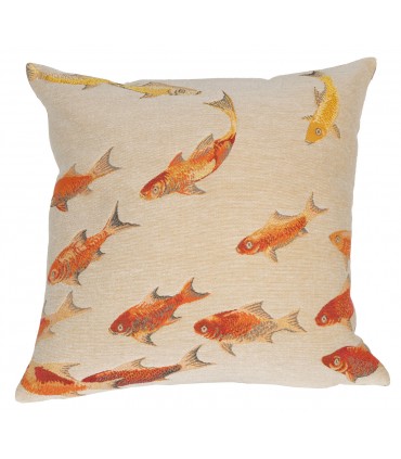 coussin poisson "Equipage" Ref. 8371 - tapisserie d'Halluin