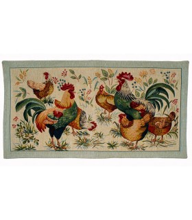 TAPISSERIE AU CHANT DU COQ