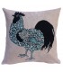 Cushion Coq hardi Ref. 8691 - Halluin Tapestry