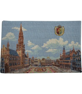 Tapisserie granf place de Bruxelles - Tapisserie d'Halluin