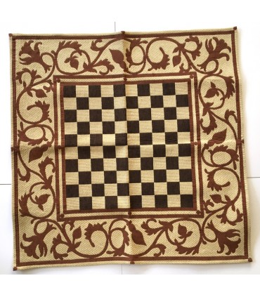 Tapis de jeu de dames - Tapisserie d'Halluin