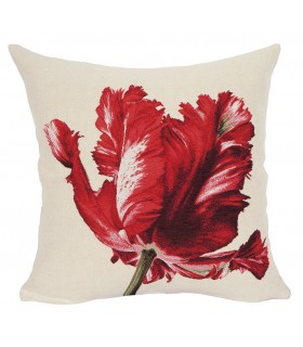 Coussin tulipe panachée Ref. 8682 - Tapisserie d'Halluin