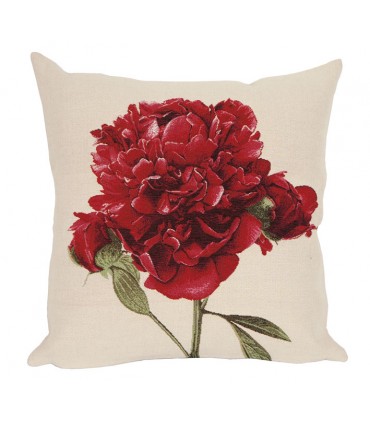 Cushion peony Ref. 8683 - Halluin tapestry