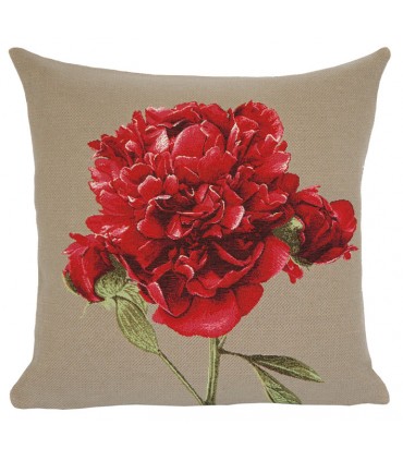 Cushion peony Ref. 8683 - Halluin tapestry
