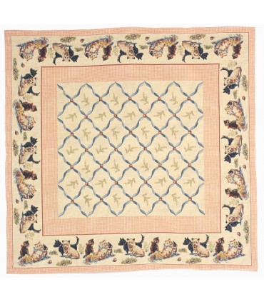 Plaid comme chiens et chats - Tapisserie d'Halluin