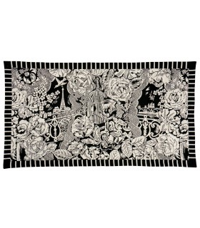 TAPISSERIE BALCON FLEURI SUR PARIS - Tapisserie d'Halluin