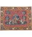 A MON SEUL DESIR TAPESTRY WITH BORDER