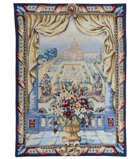 TAPISSERIE VUE SUR JARDIN - Tapisserie d'Halluin