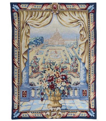 TAPISSERIE VUE SUR JARDIN - Tapisserie d'Halluin