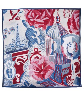 PANNEAU MURAL COMPOSITION DE PARIS - Tapisserie d'Halluin