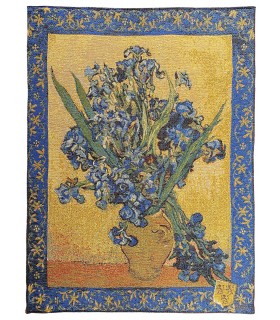 TAPISSERIE BOUQUET D'IRIS - Tapisserie d'Halluin