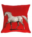 Cushion cover A grey stallion
