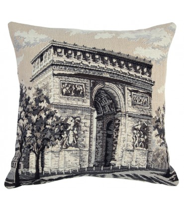 Cushion Arc de Triomphe Ref. 8063 - Halluin tapestry