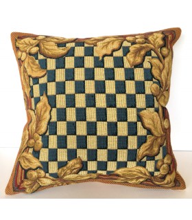 Cushion Damier ref. 7619 - Halluin tapestry