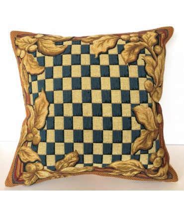 Coussin Damier ref. 7619 - Tapisserie d'Halluin