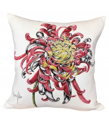 Coussin Corymbes Aurore Hétier Ref. 8821 - Tapisserie d'Halluin