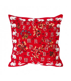 Cushion Abécédaire Ref. 8303 - Halluin tapestry