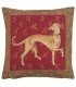 Coussin Lévrier de Cluny Ref. 7797 - Tapisserie d'Halluin - Dame à la licorne