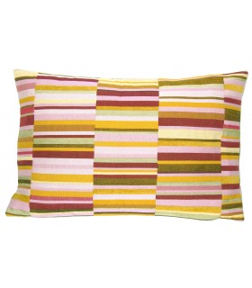 Cloisonné cushion rose Ref. 8068 - Tapisserie d'Halluin - rectangular