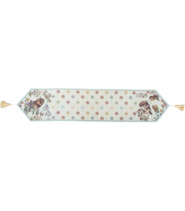 Table runner marmots Ref. 8175 - Halluin tapestry