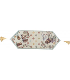 Table runner marmots Ref. 8175 - Halluin tapestry