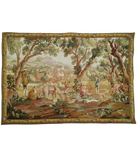 TAPISSERIE LA HALTE DES CHASSEURS - Tapisserie d'Halluin