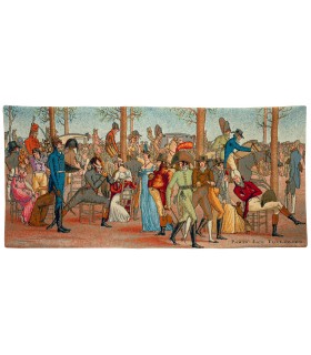 TAPISSERIE PARIS LES TUILERIES - Tapisserie d'Halluin