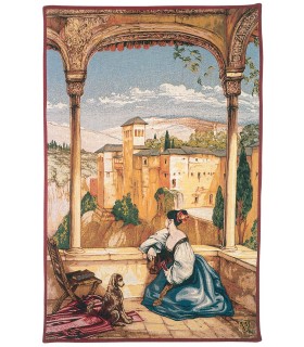 TAPISSERIE REGARD SUR GRENADE - Tapisserie d'Halluin